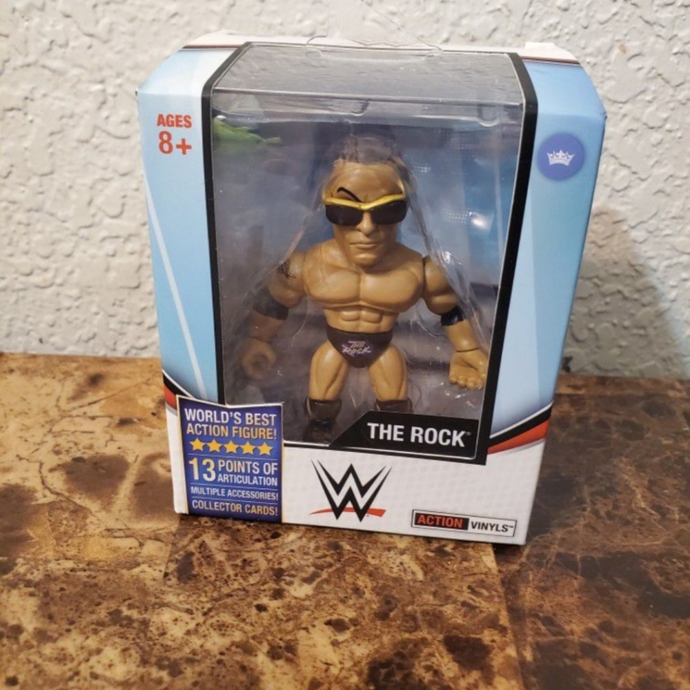 Loyal Subjects Action Figure 2020 WWE Dwayne Johnson The Rock With Sunglasses